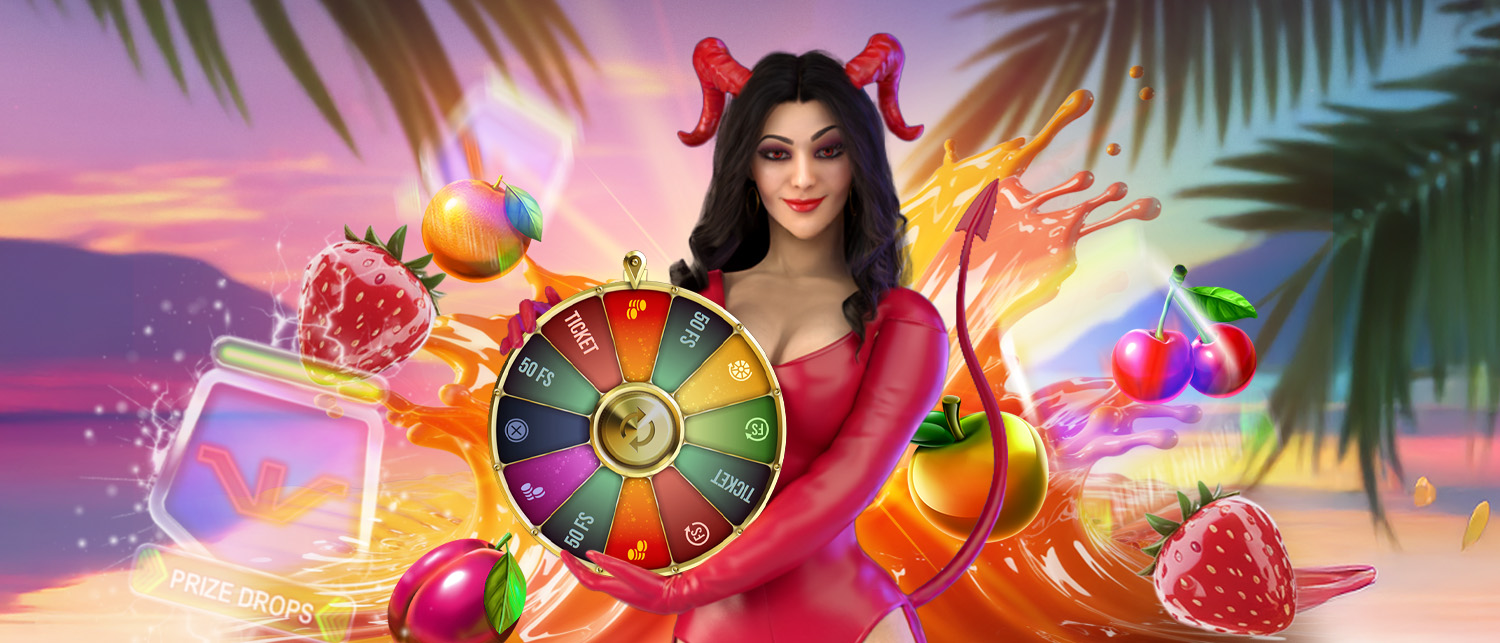 Ulov si v Prize Drops vstupenku do ovocného kola štěstí