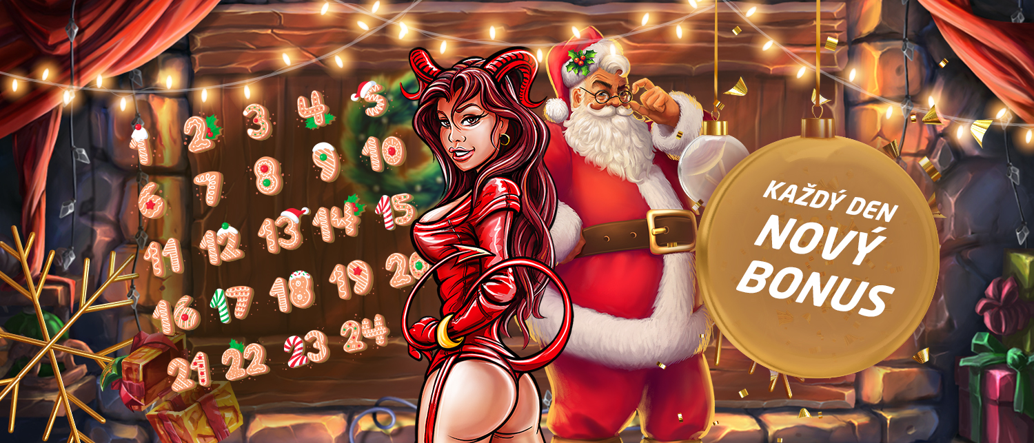 Adventní kalendář v online casinu